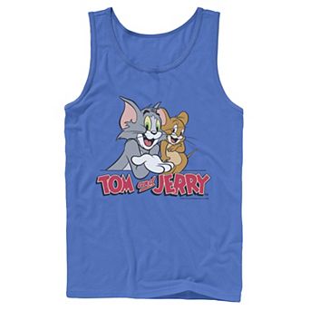 Men's Tom And Jerry Pals Logo Tank Top