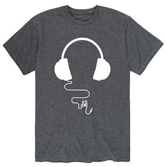 Men's Over Ear Headphones Tee