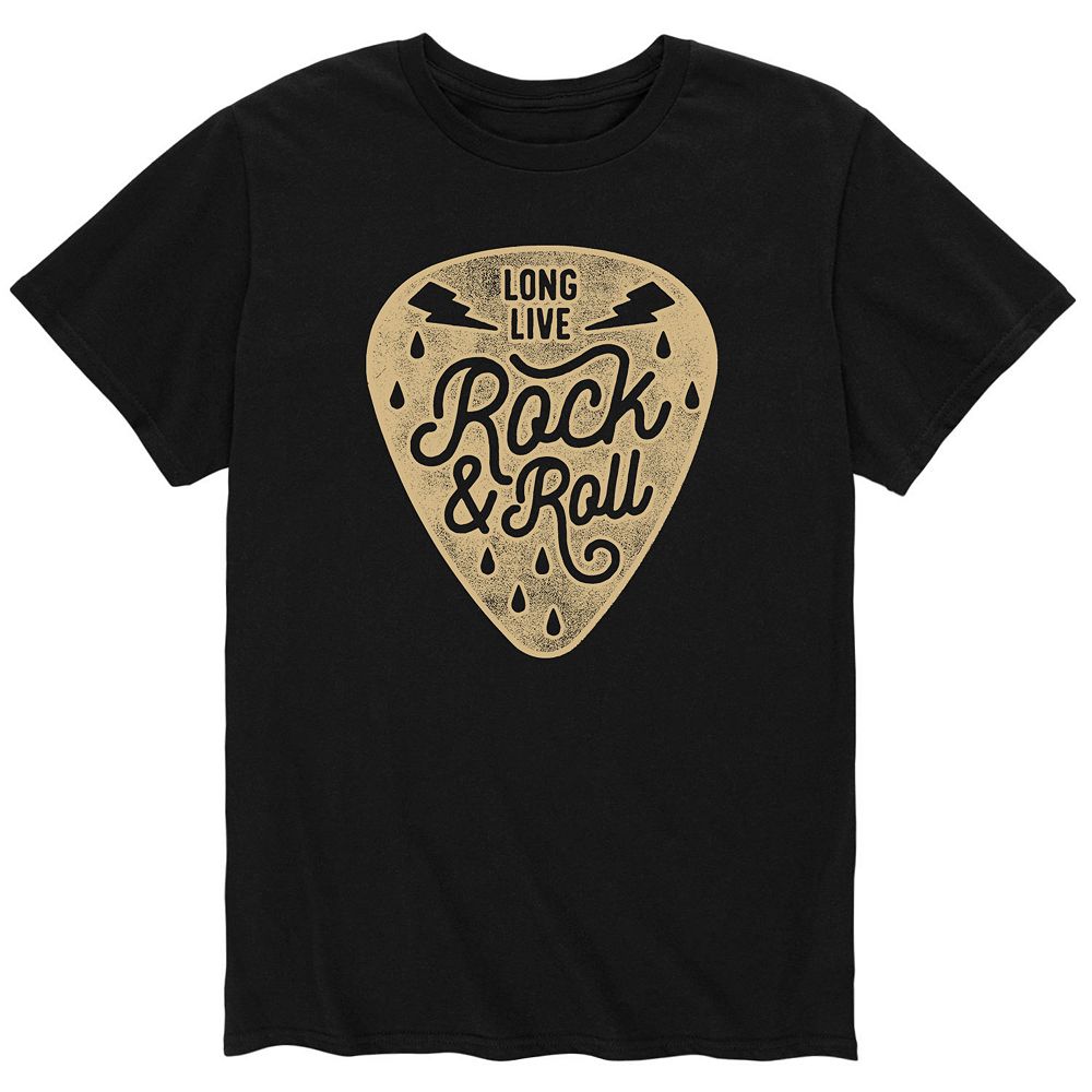 Men's Long Live Rock And Roll Tee