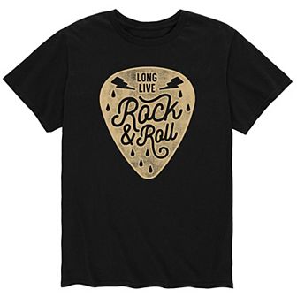 Men's Long Live Rock And Roll Tee