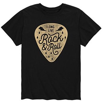 Men's Long Live Rock And Roll Tee