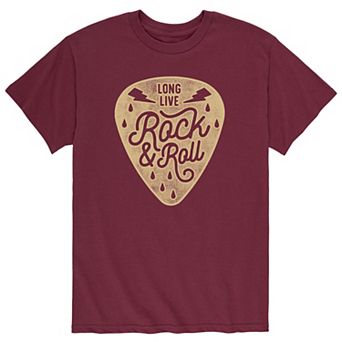 Men's Long Live Rock And Roll Tee