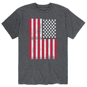 Men's Sticks and Picks Flag Tee