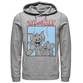 Men's Tom And Jerry Thumbs Up Poster Hoodie