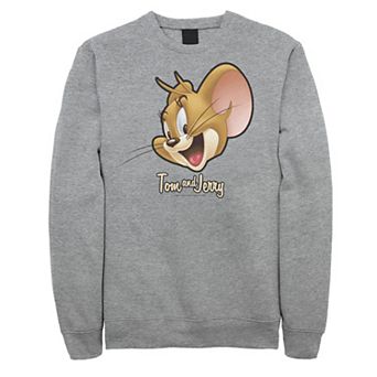 Men's Tom And Jerry Simple Jerry Big Face Sweatshirt