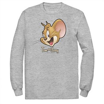 Men's Tom And Jerry Simple Jerry Big Face Tee