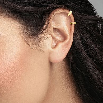 PRIMROSE Sterling Silver Ear Cuff Duo Set