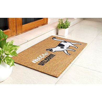 RugSmith Meow Welcome Doormat - 18'' x 30''