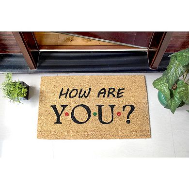 RugSmith How Are You Doormat - 18'' x 30''
