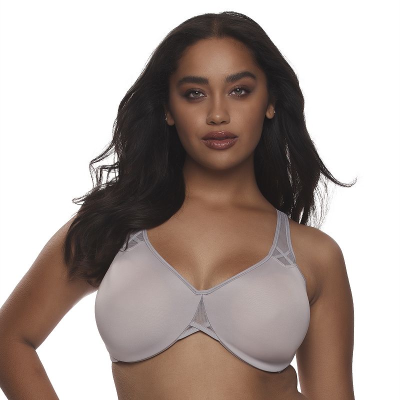 Paramour by Felina Amaranth Minimizer Bra 115087, Women's, Size: 32 H, Gull Gray