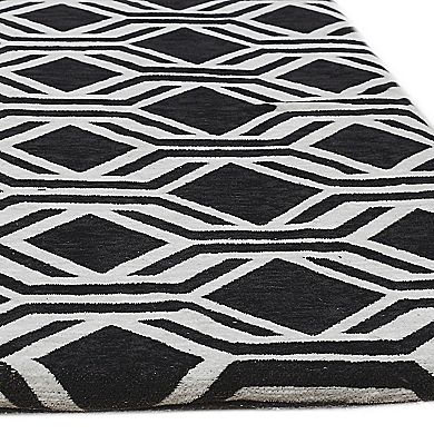 RugSmith Gray Geometric Anti-Fatigue Mat - 20'' x 36''