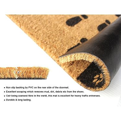 RugSmith Paws Doormat - 18'' x 30''