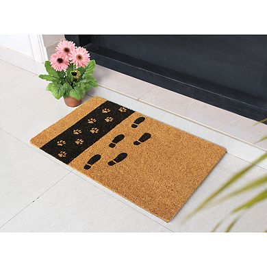 RugSmith Paws Doormat - 18'' x 30''