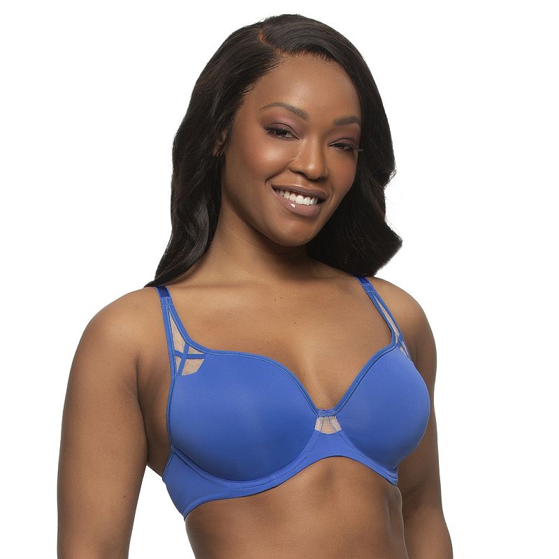 Paramour by Felina Amaranth Contour Bra 135087, Women's, Size: 36 Dd, Dazzling Blue