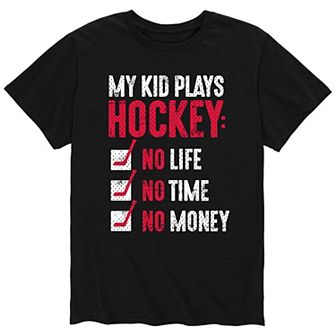 Men's My Kids Play Hockey Tee