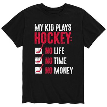 Men's My Kids Play Hockey Tee