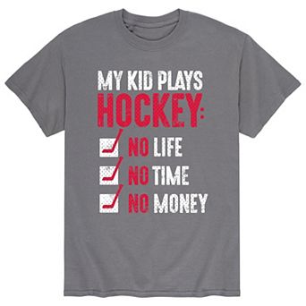 Men's My Kids Play Hockey Tee