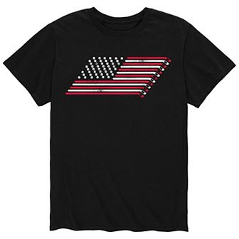 Men's Hockey Flag Tee