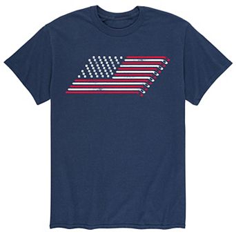Men's Hockey Flag Tee