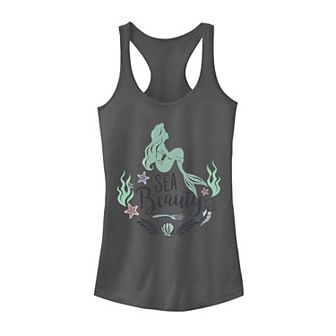 Disney's The Little Mermaid Juniors' Ariel Sea Beauty Collage Tank Top