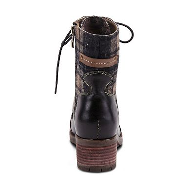 L'Artiste by Spring Step Eguine Women's Combat Boots