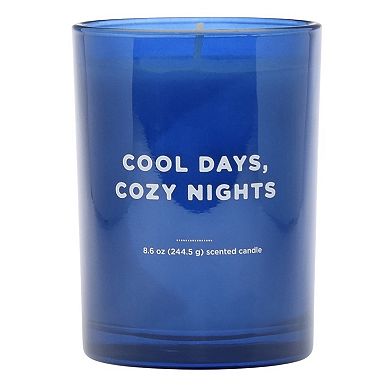 Sonoma Goods For Life Cool Days Cozy Nights Starry Summer Nights 8.6-oz. Candle Jar
