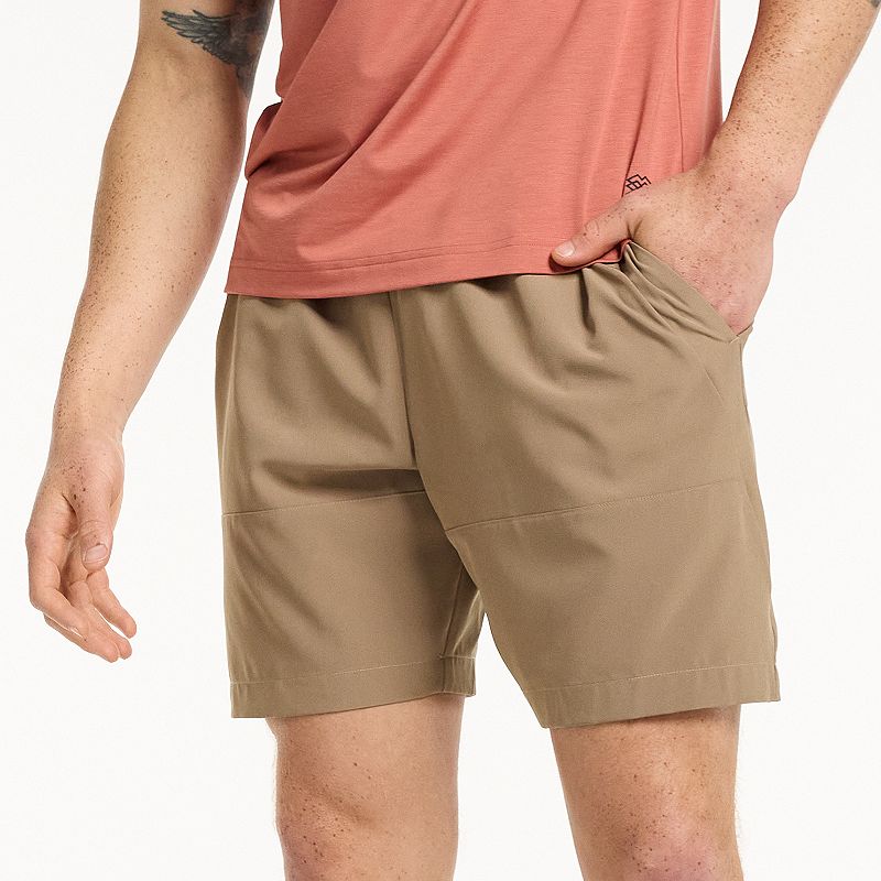 Mens FLX 7-in. Accelerate Shorts, Size: XXL, Brown