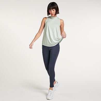 Women's FLX Commuter Mockneck Ribbed Tank