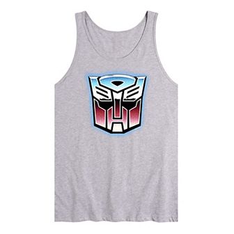 Men's Transformers Autobot Chrome Tank Top