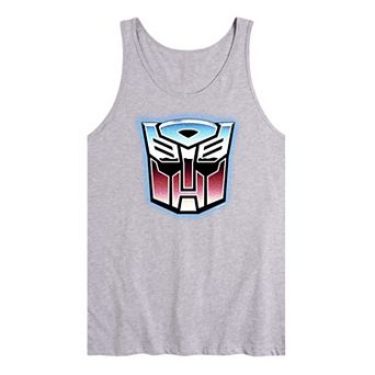 Men's Transformers Autobot Chrome Tank Top