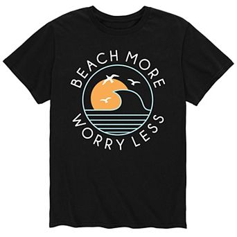 Men's Beach More Worry Less Tee