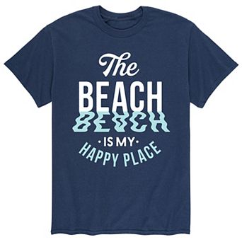 Men's Beach Happy Place Tee