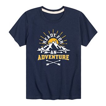 Boys 8-20 "Ready For An Adventure" Graphic Tee