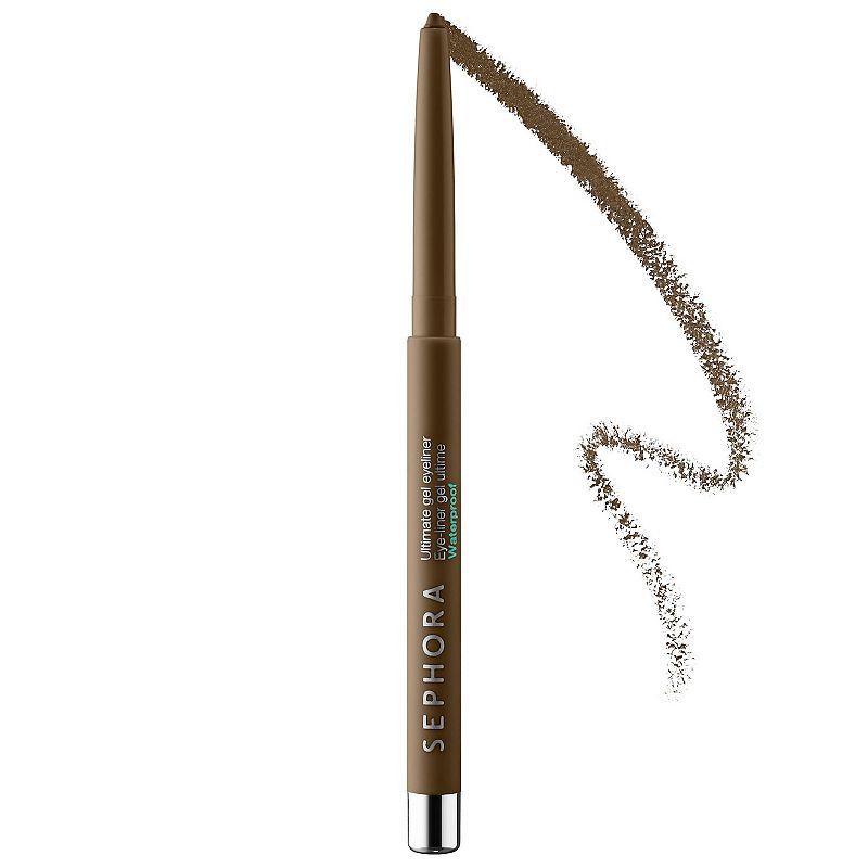 Ultimate Gel Waterproof Eyeliner Pencil, Size: 0.01 FL Oz, Brown