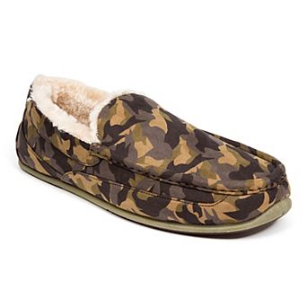 Deer Stags Slipperooz Men's Spun Moccasin Slippers