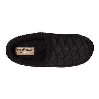 Deer Stags Slipperooz Alma Men's Faux-Shearling Slippers