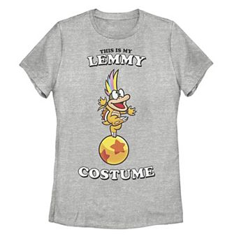 Juniors' Nintendo This Is My Lemmy Costume Portrait Tee