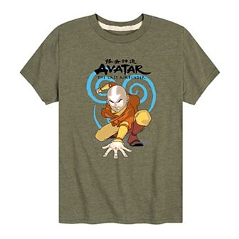 Boys 8-20 Avatar: The Last Airbender Aang Avatar State Graphic Tee