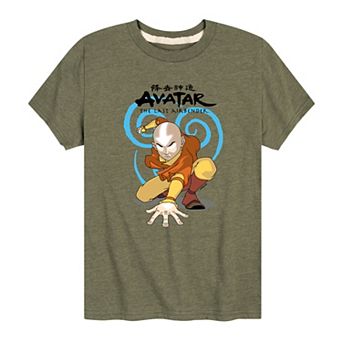 Boys 8-20 Avatar: The Last Airbender Aang Avatar State Graphic Tee