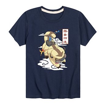 Boys 8-20 Avatar: The Last Airbender Appa Flying Graphic Tee