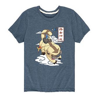 Boys 8-20 Avatar: The Last Airbender Appa Flying Graphic Tee