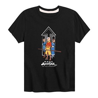 Boys 8-20 Avatar: The Last Airbender Trio Group Graphic Tee