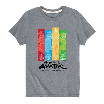 Boys 8-20 Avatar: The Last Airbender Colorblock Graphic Tee