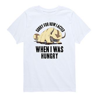 Boys 8-20 Avatar: The Last Airbender Appa "Sorry For How I Acted When I Was Hungry" Graphic Tee