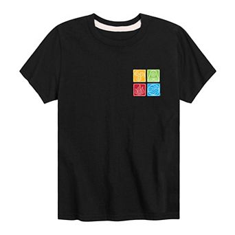 Boys 8-20 Avatar: The Last Airbender Element Symbols Badge Graphic Tee