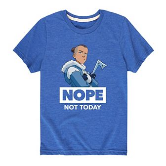 Boys 8-20 Avatar: The Last Airbender Sokka "Nope Not Today" Graphic Tee