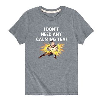 Boys 8-20 Avatar: The Last Airbender Zuko "I Don't Need Any Calming Tea" Graphic Tee