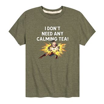Boys 8-20 Avatar: The Last Airbender Zuko "I Don't Need Any Calming Tea" Graphic Tee