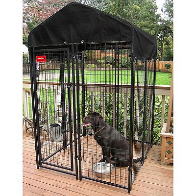 Lucky Dog 6 Hx4 Wx4 L Uptown Welded Wire Kennel