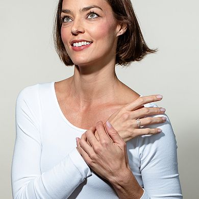 Luxle 14k Gold 1/2 Carat T.W. Diamond Crown Ring